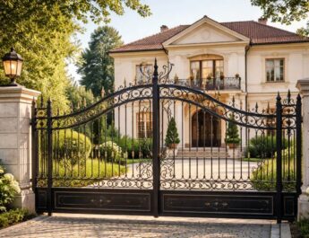 Jak wybrać bramę do domu w stylu retro?